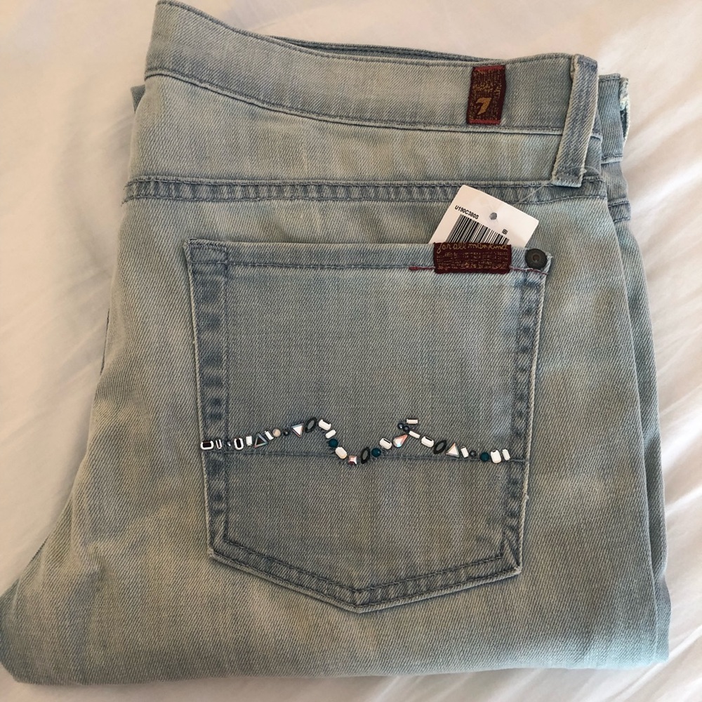 7 For All Mankind Straight Leg Size 31✨ - Picture 2 of 7